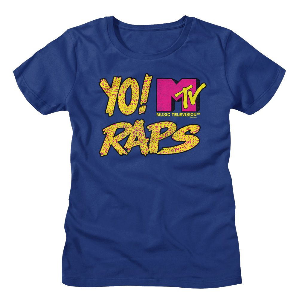MTV T-Shirt, Yo Raps Texture