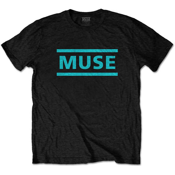 MUSE Attractive T-Shirt, Light Blue Logo