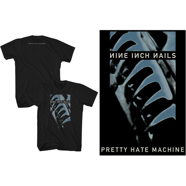 NINE INCH NAILS Attractive T-Shirt, Pretty Hate Machine