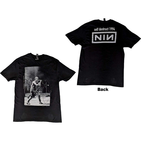 NINE INCH NAILS Attractive T-Shirt, Self Destruct '94