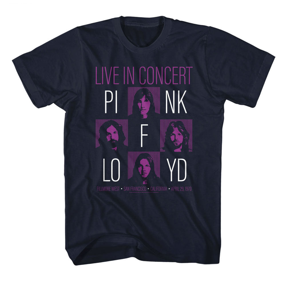 PINK FLOYD Eye-Catching T-Shirt, Live In Concert
