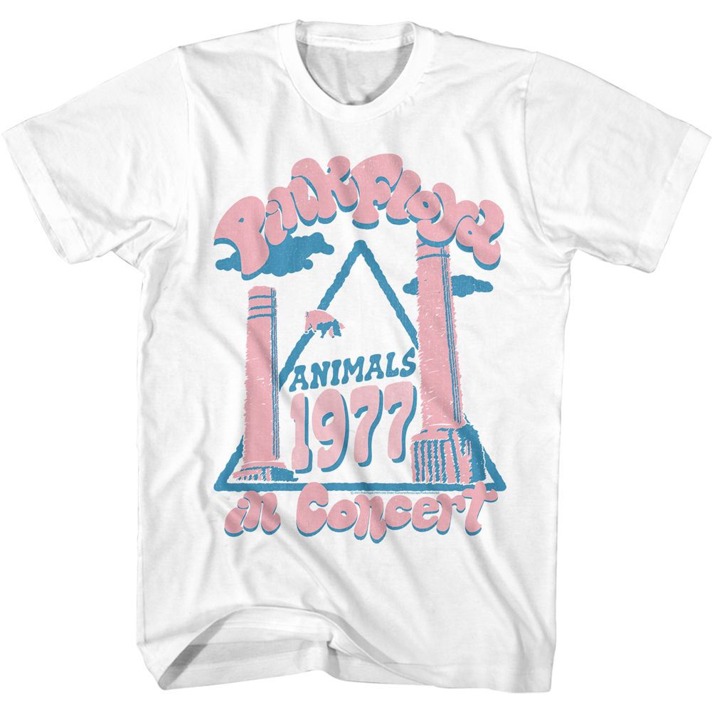PINK FLOYD Eye-Catching T-Shirt, Animals Concert