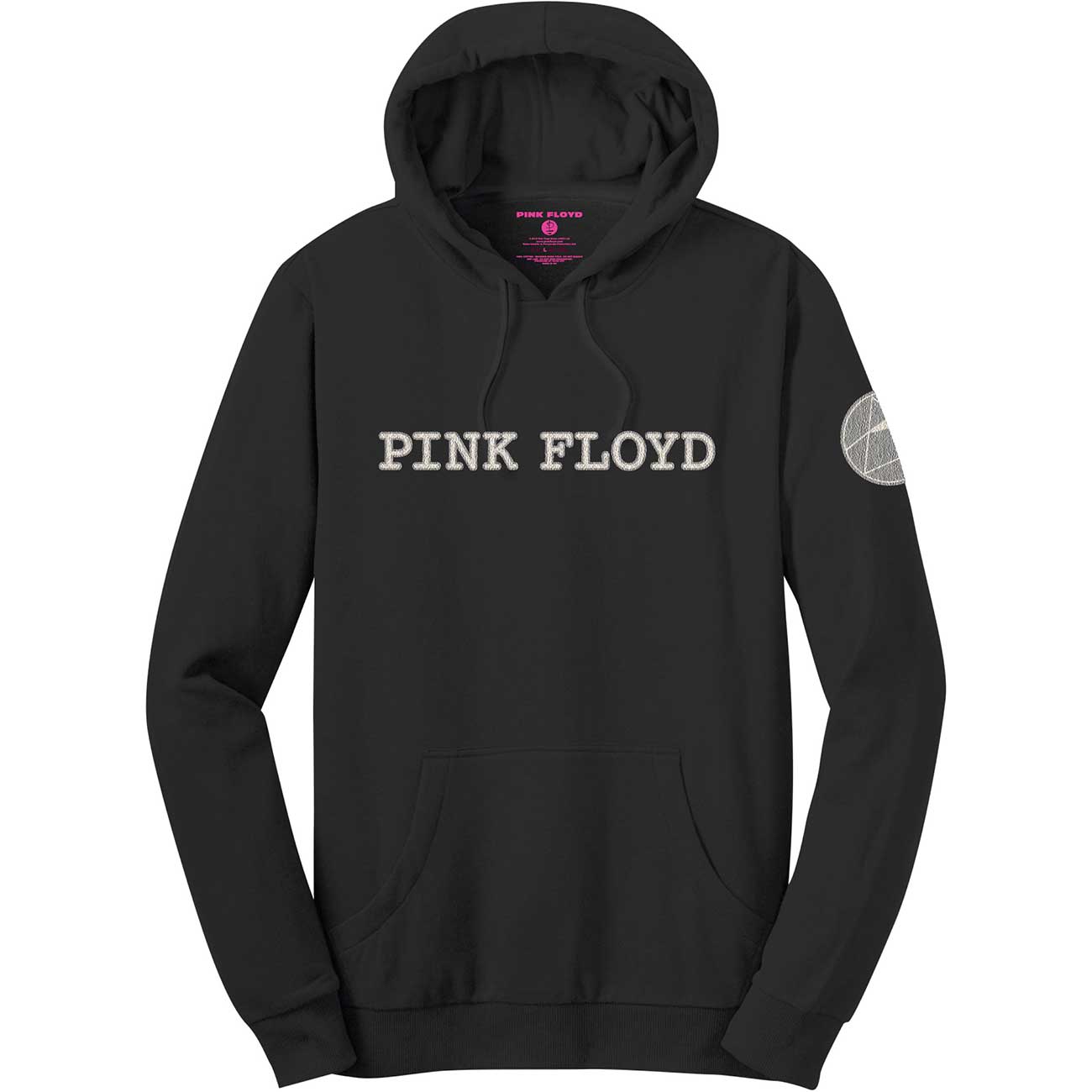 PINK FLOYD Attractive Hoodie, Logo & Prism