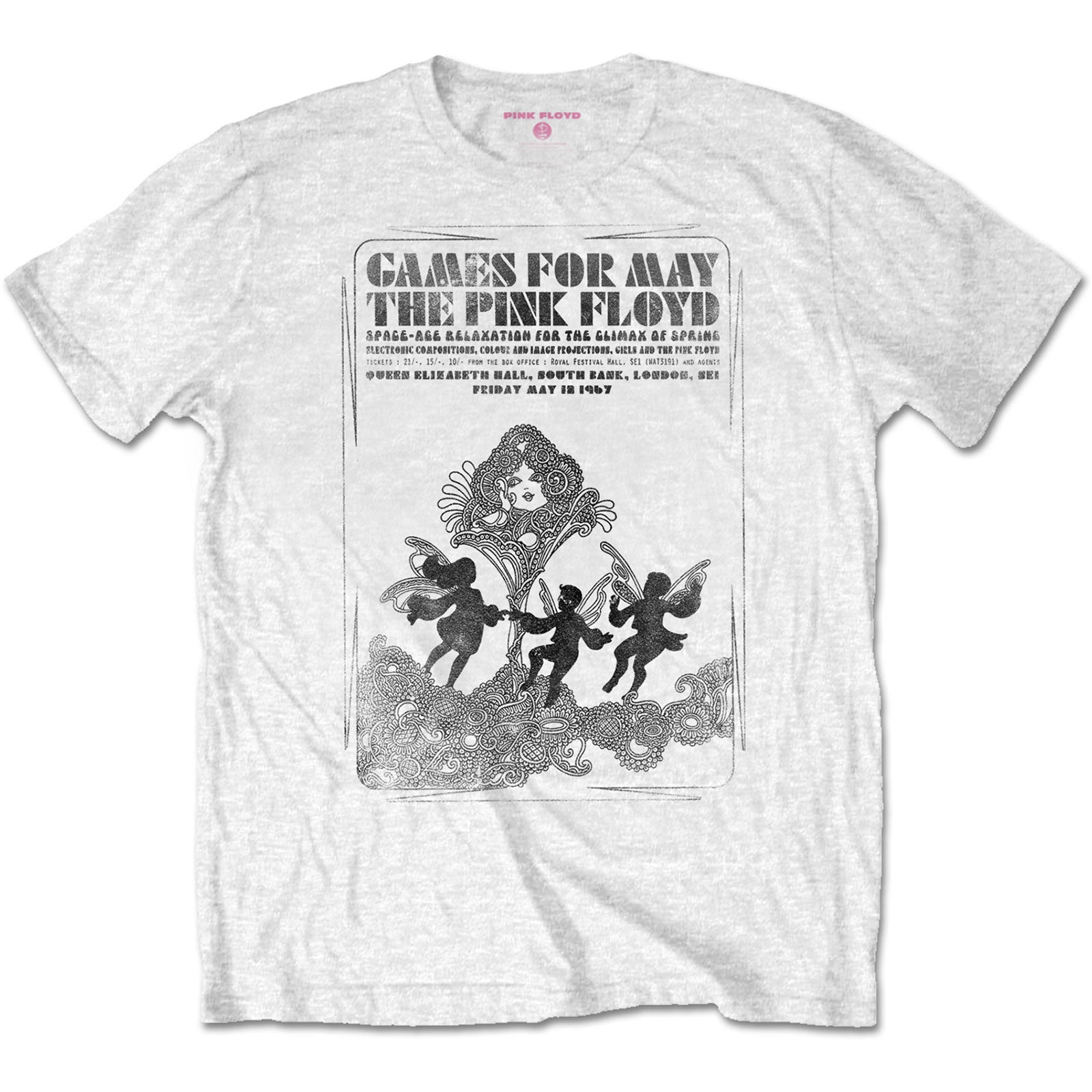 PINK FLOYD Attractive T-Shirt, Games For May B&w