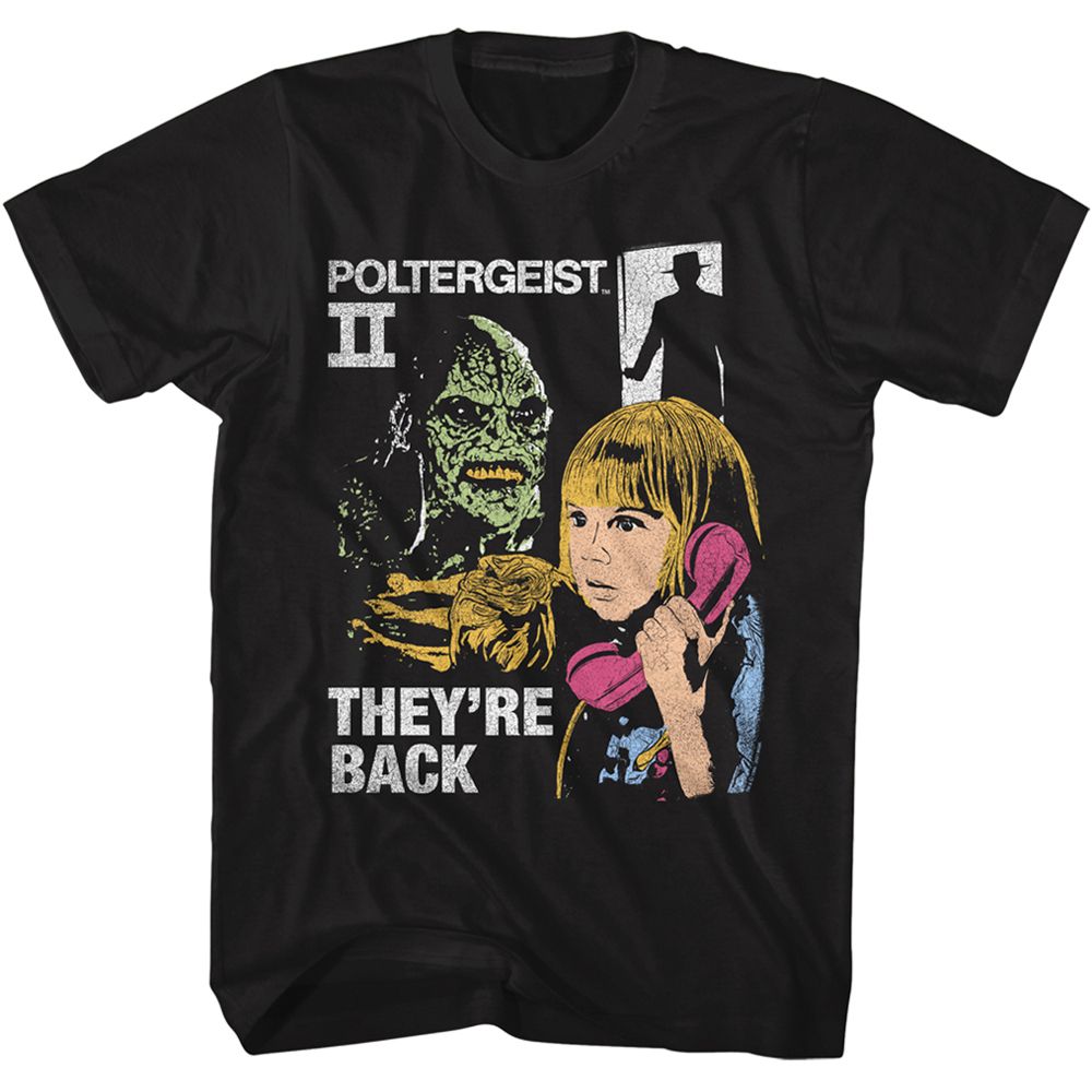 POLTERGEIST Terrific T-Shirt, Carol Anne & The Beast
