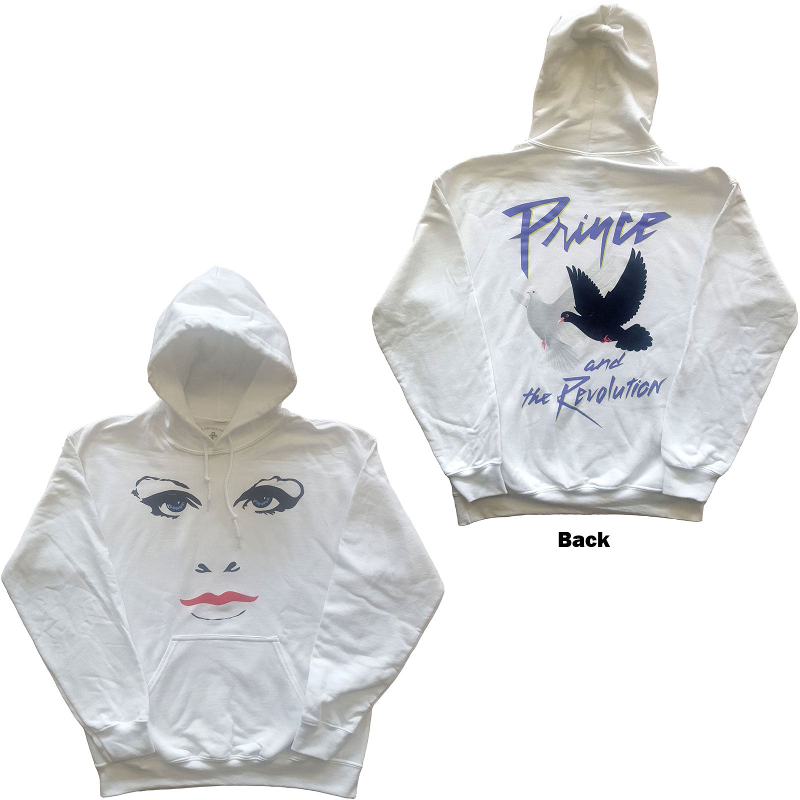PRINCE Attractive Hoodie, Faces & Doves