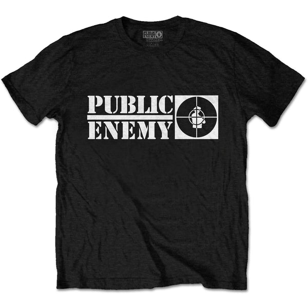 PUBLIC ENEMY Attractive T-Shirt, Crosshairs Logo