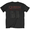 QUEEN Attractive T-Shirt, EUROPEAN TOUR 1984