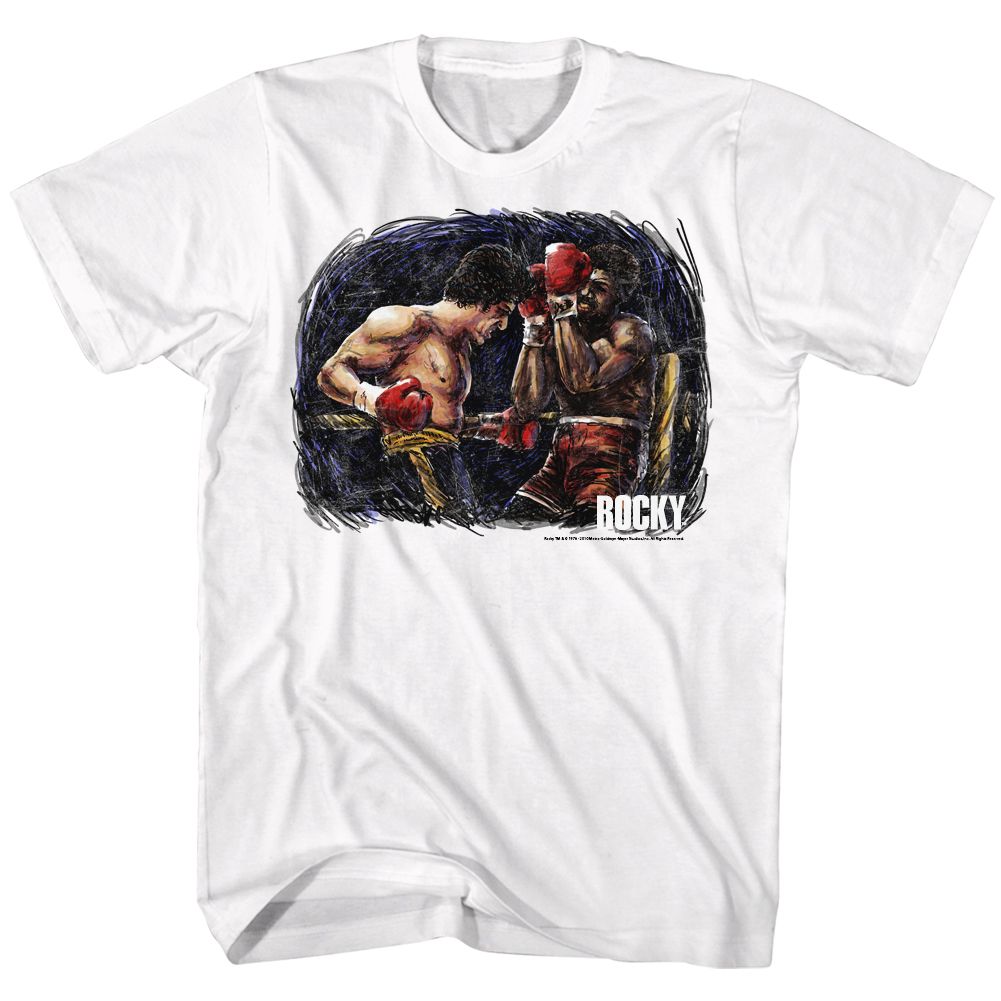Rocky Rocky Vs. Apollo Painting T-Shirt