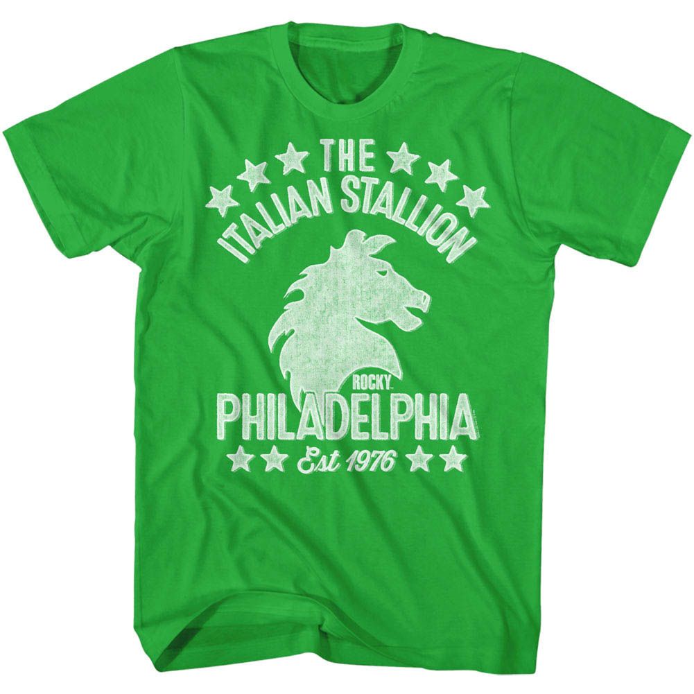 Rocky White Stallionish T-Shirt