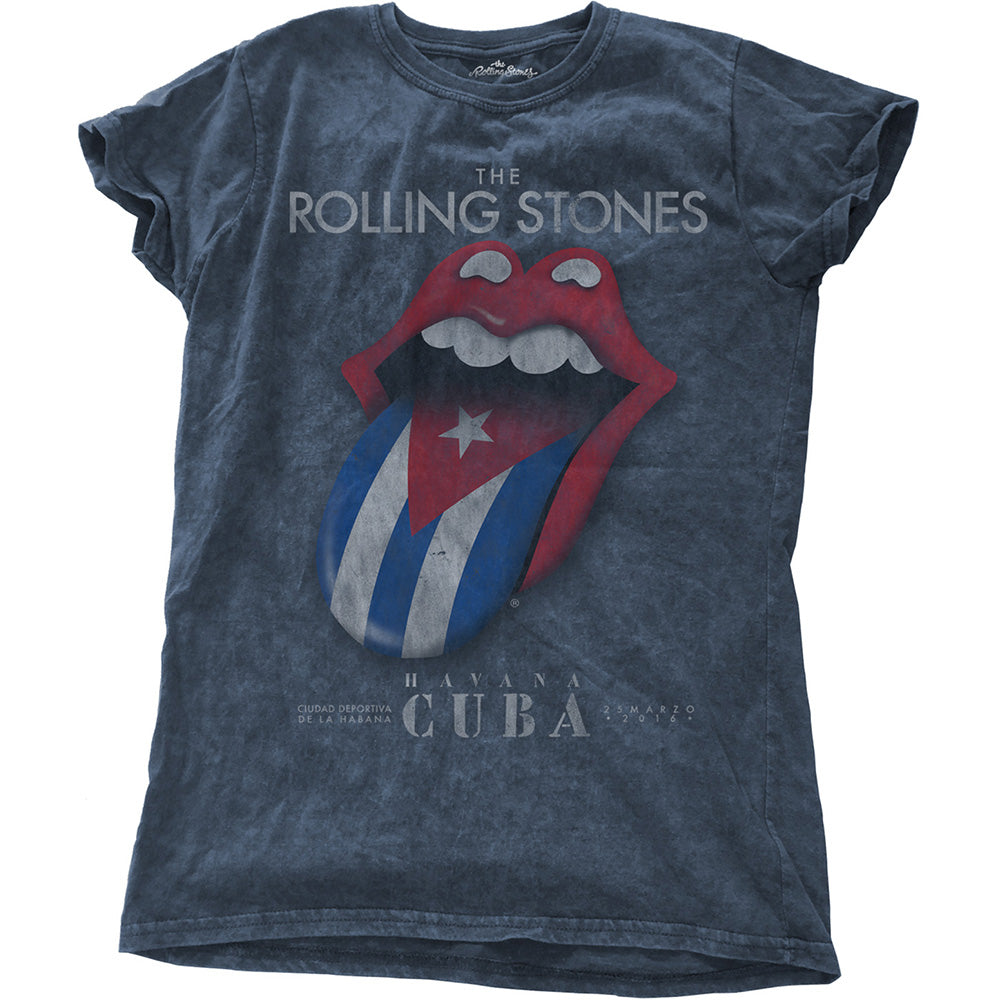 The Rolling Stones T-Shirt for Ladies — Havana Cuba