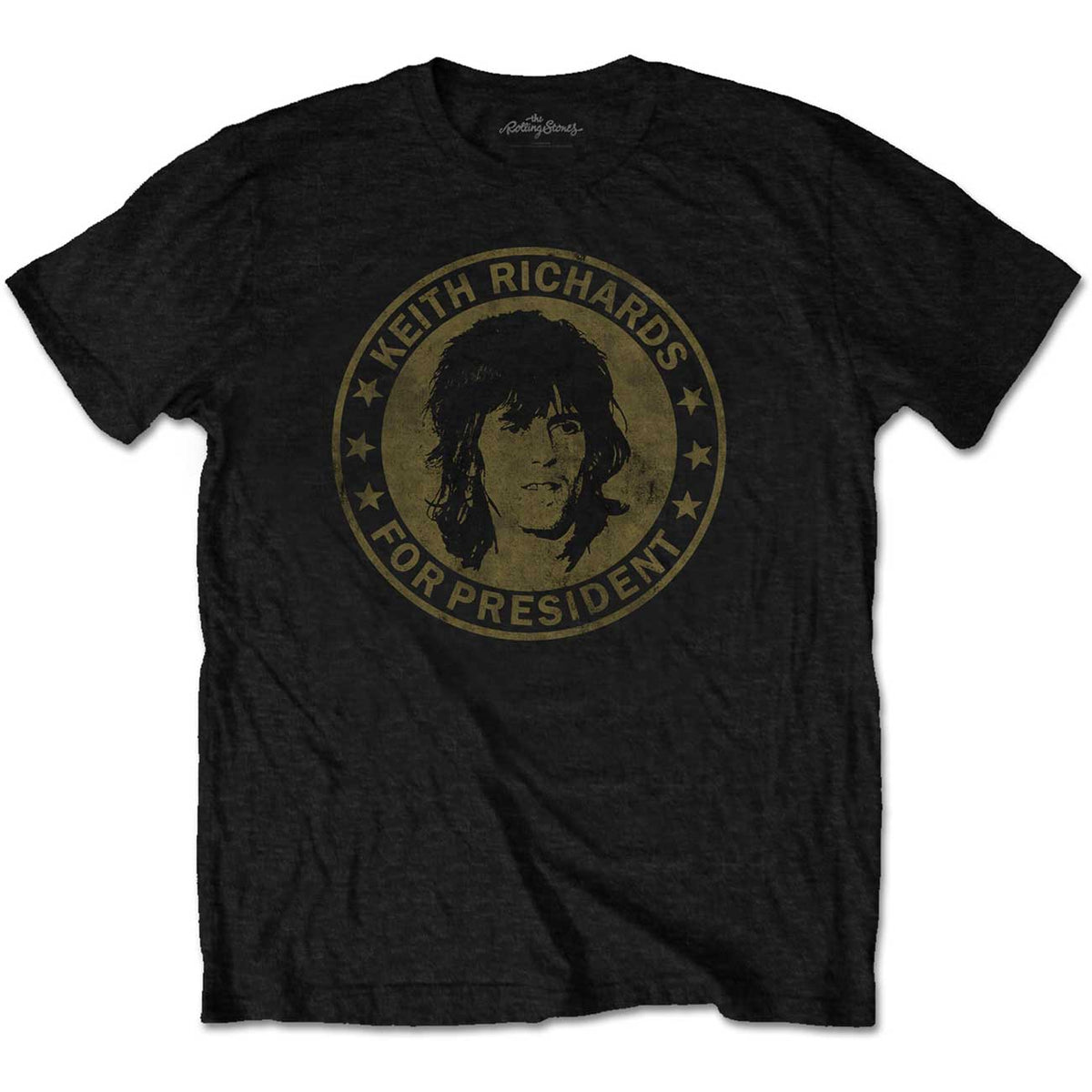 THE ROLLING STONES Attractive T-Shirt, Keith For President