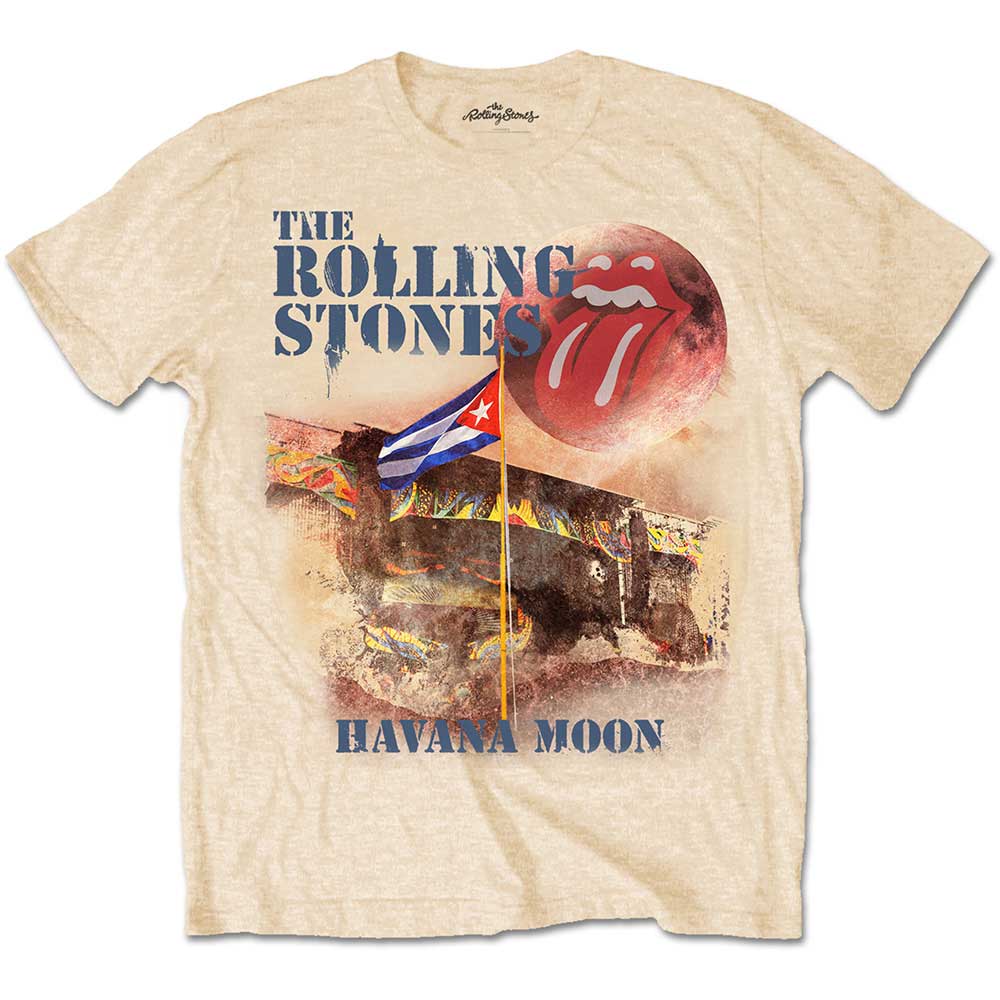 ROLLING STONES Attractive T-Shirt, Havana Moon