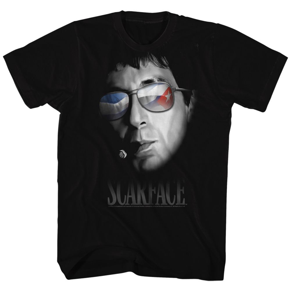 SCARFACE Famous T-Shirt, Cuban Aviators