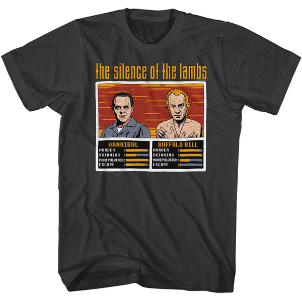 SILENCE OF THE LAMBS Terrific T-Shirt, Hannibal vs Bill
