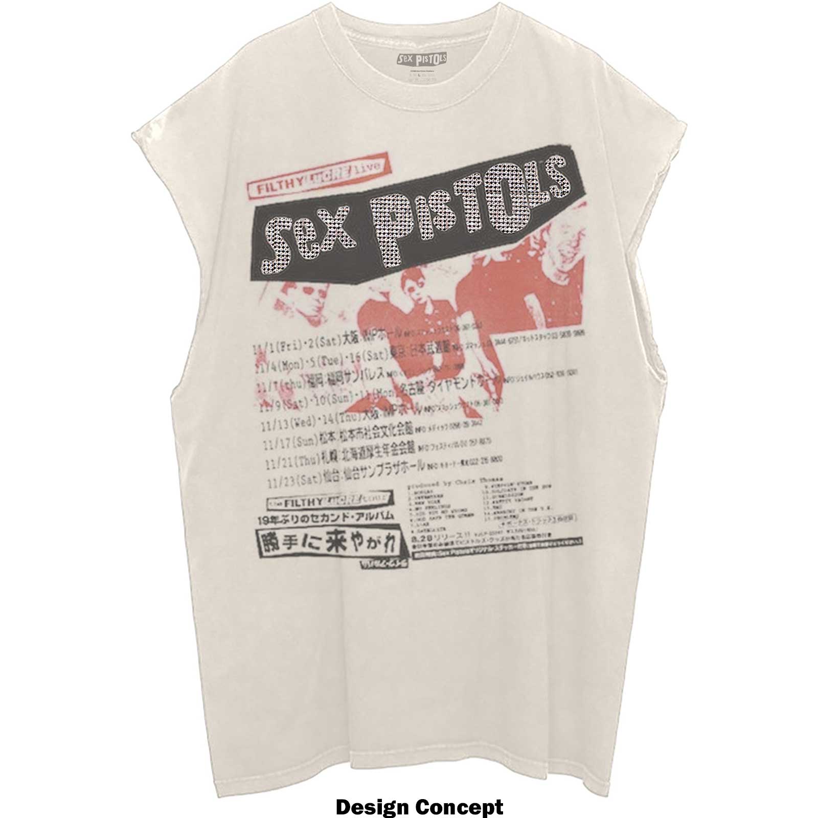 THE SEX PISTOLS Attractive Tank Top, Filthy Lucre