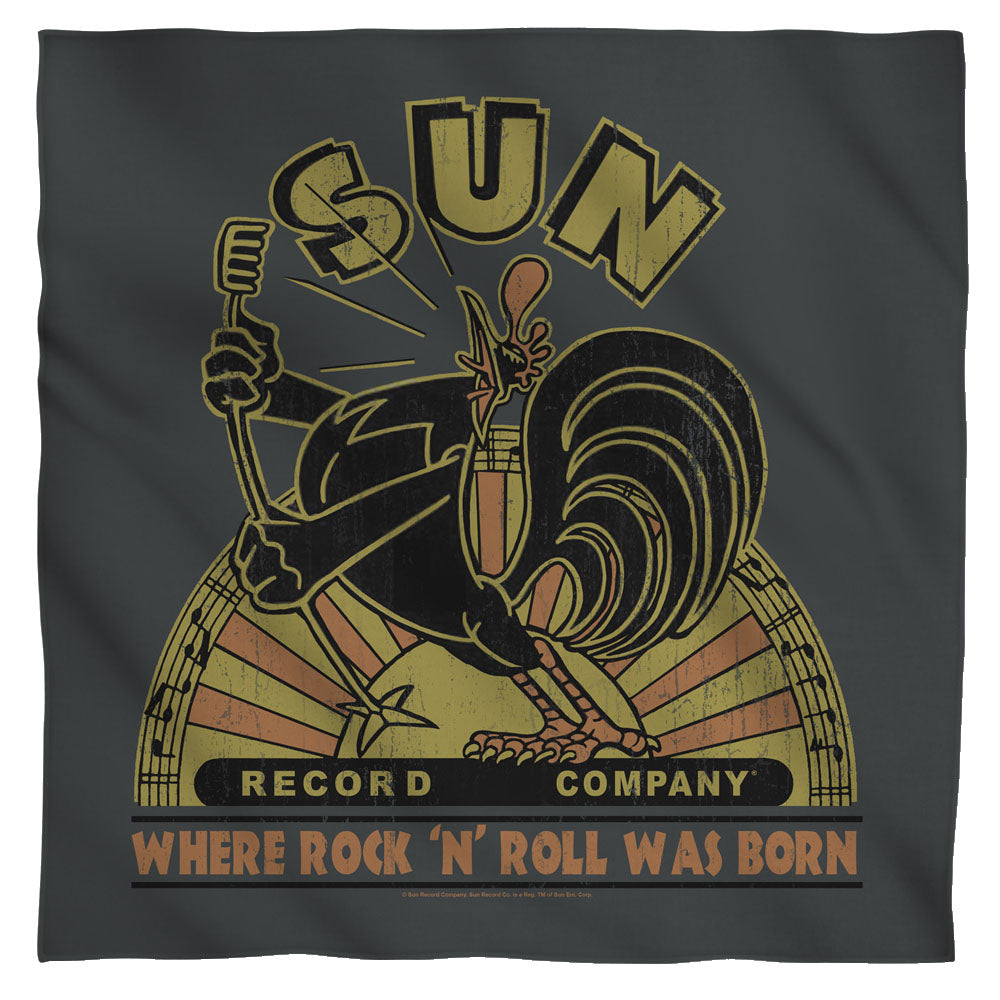 Sun Records Deluxe Bandana — Sun Rooster