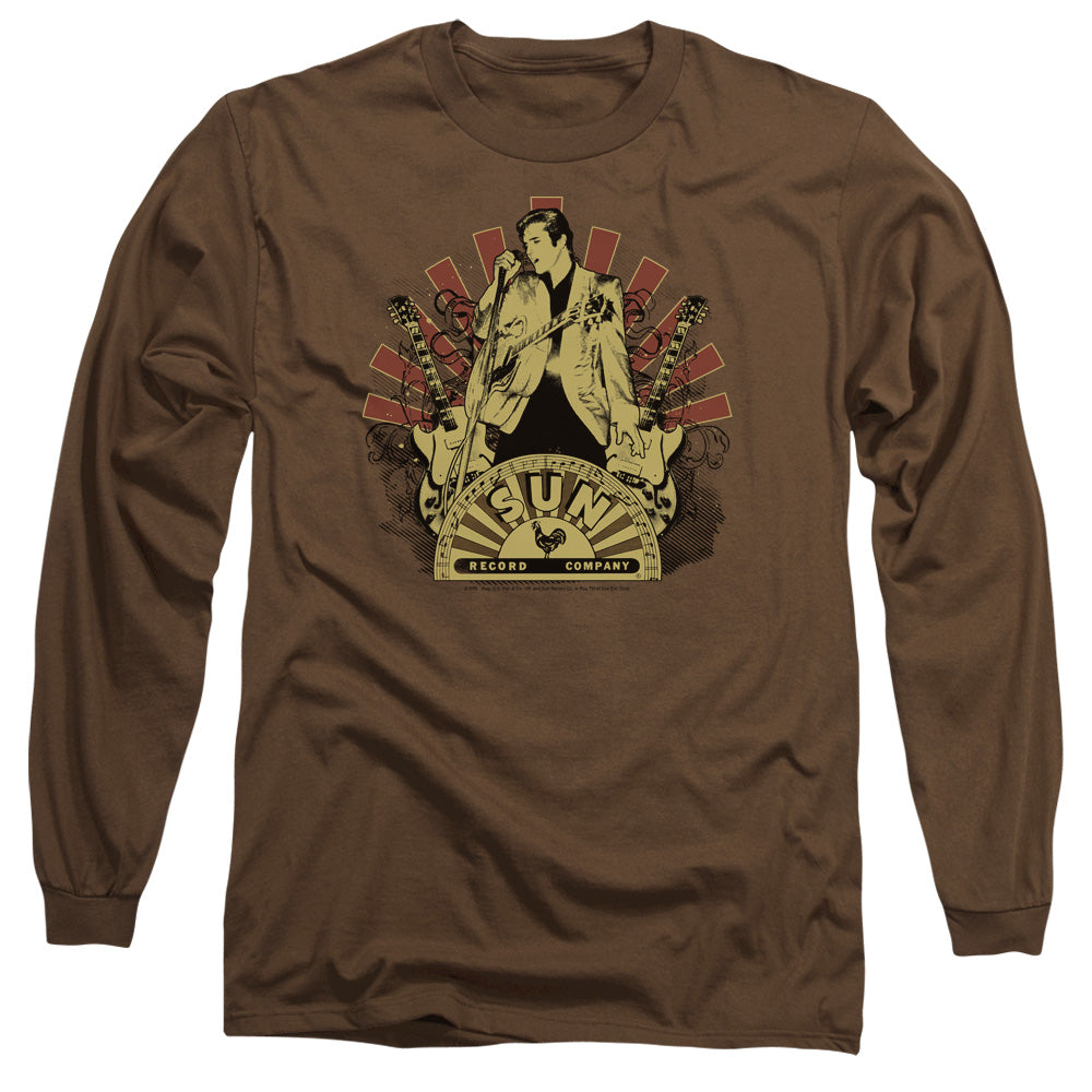 Sun Records Elvis Rising Long Sleeve T-Shirt