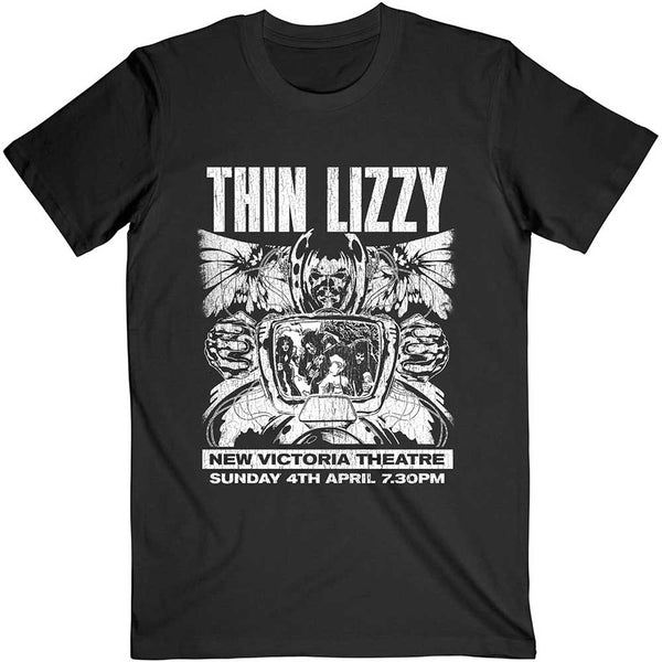 THIN LIZZY Attractive T-Shirt, Jailbreak Flyer