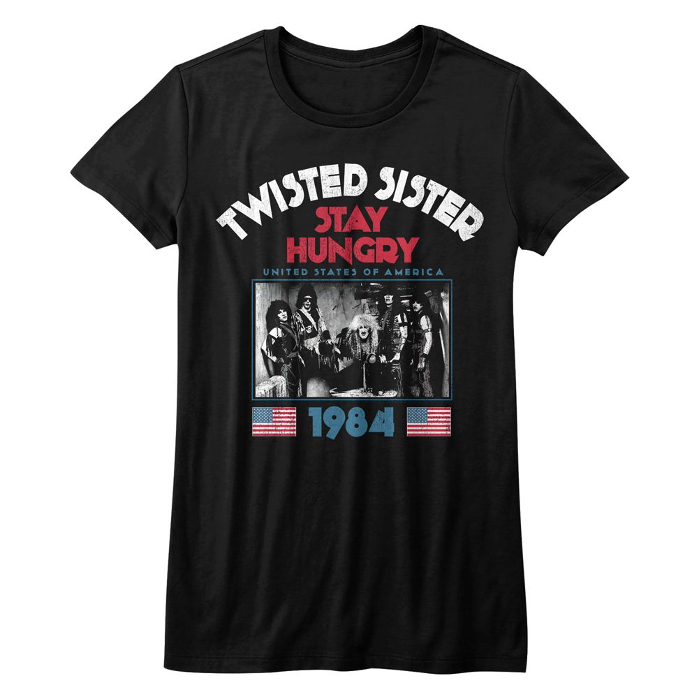Twisted Sister Stay Hungry 1984 T-Shirt