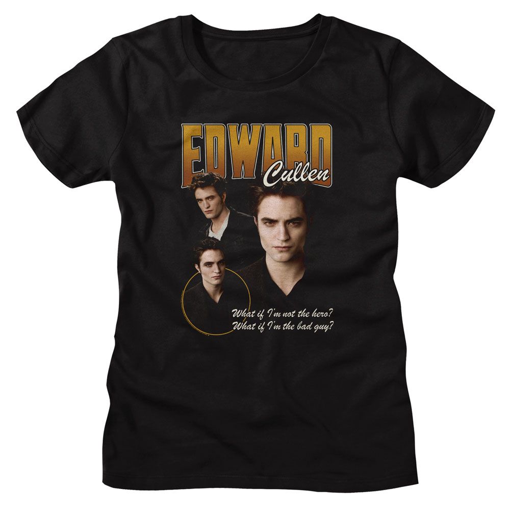 Women Exclusive TWILIGHT T-Shirt, Edward 3 Character Pose