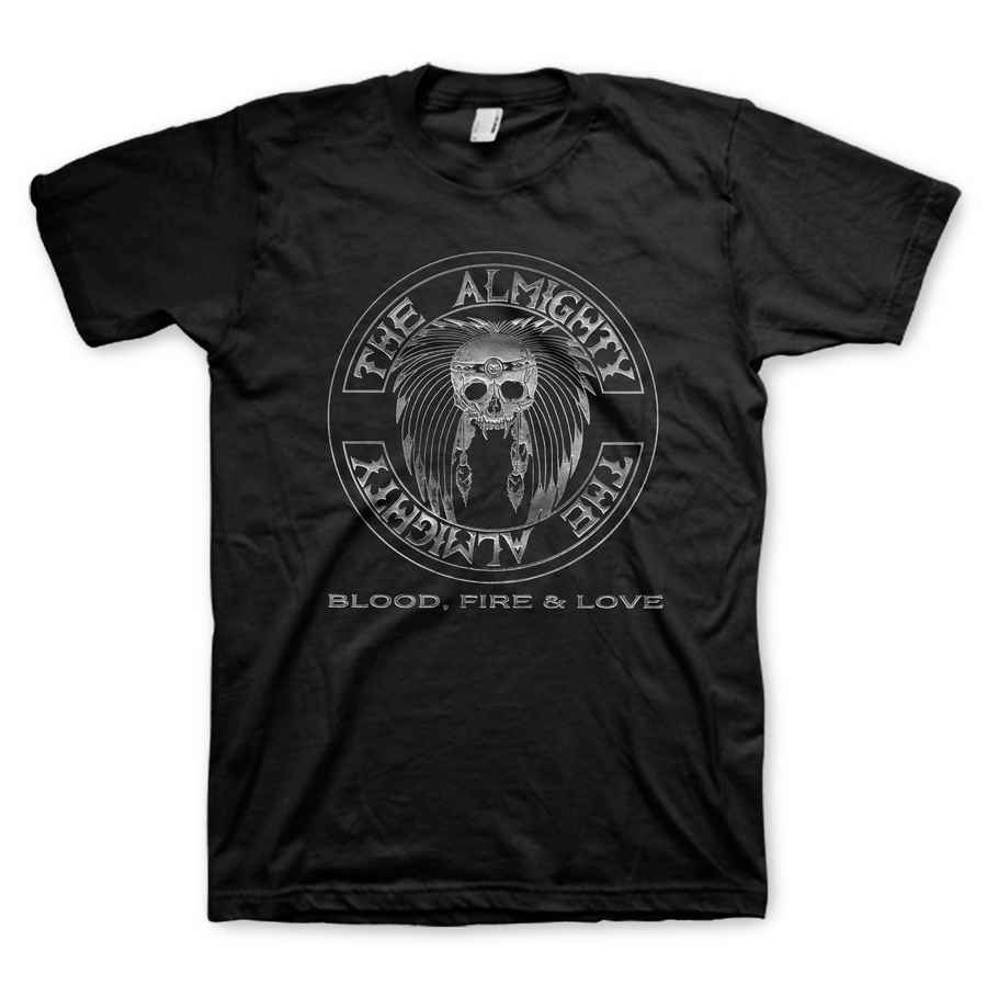 THE ALMIGHTY Powerful T-Shirt, Blood, Fire, Love
