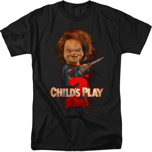 CHILD'S PLAY 2 Terrific T-Shirt, Heres Chucky