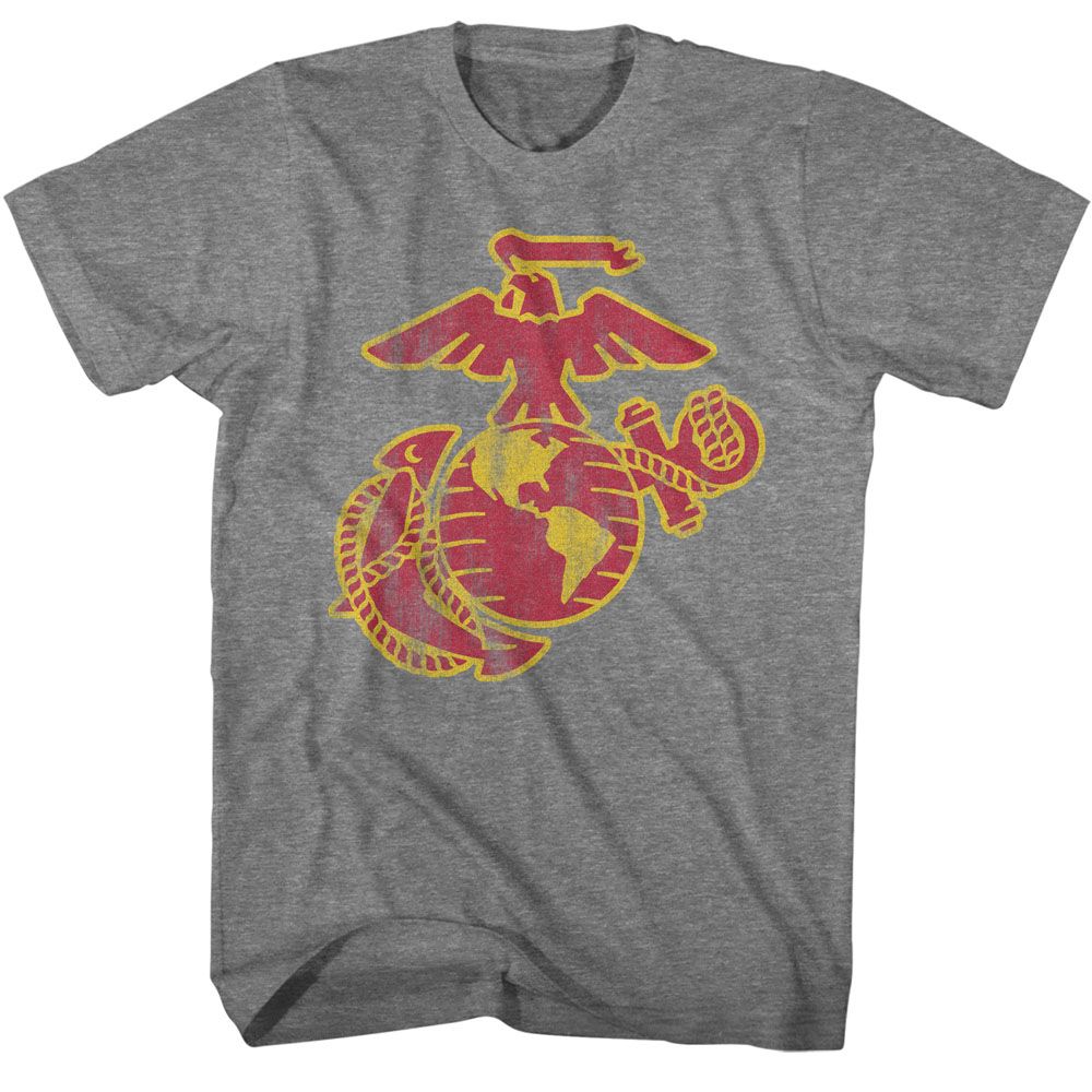 US MARINES Exclusive T-Shirt, Bright Eagle And Globe