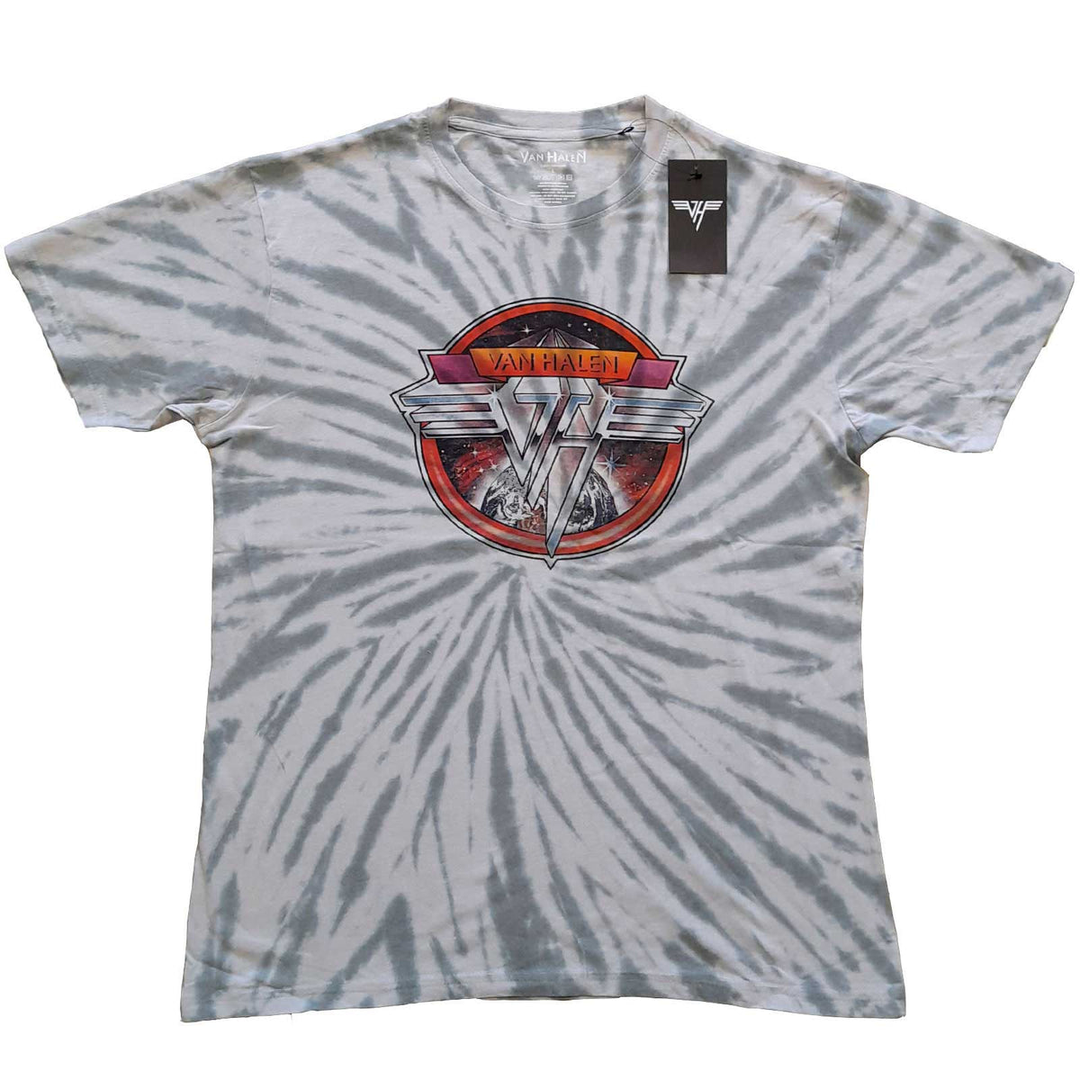 VAN HALEN Attractive T-Shirt, Chrome Logo