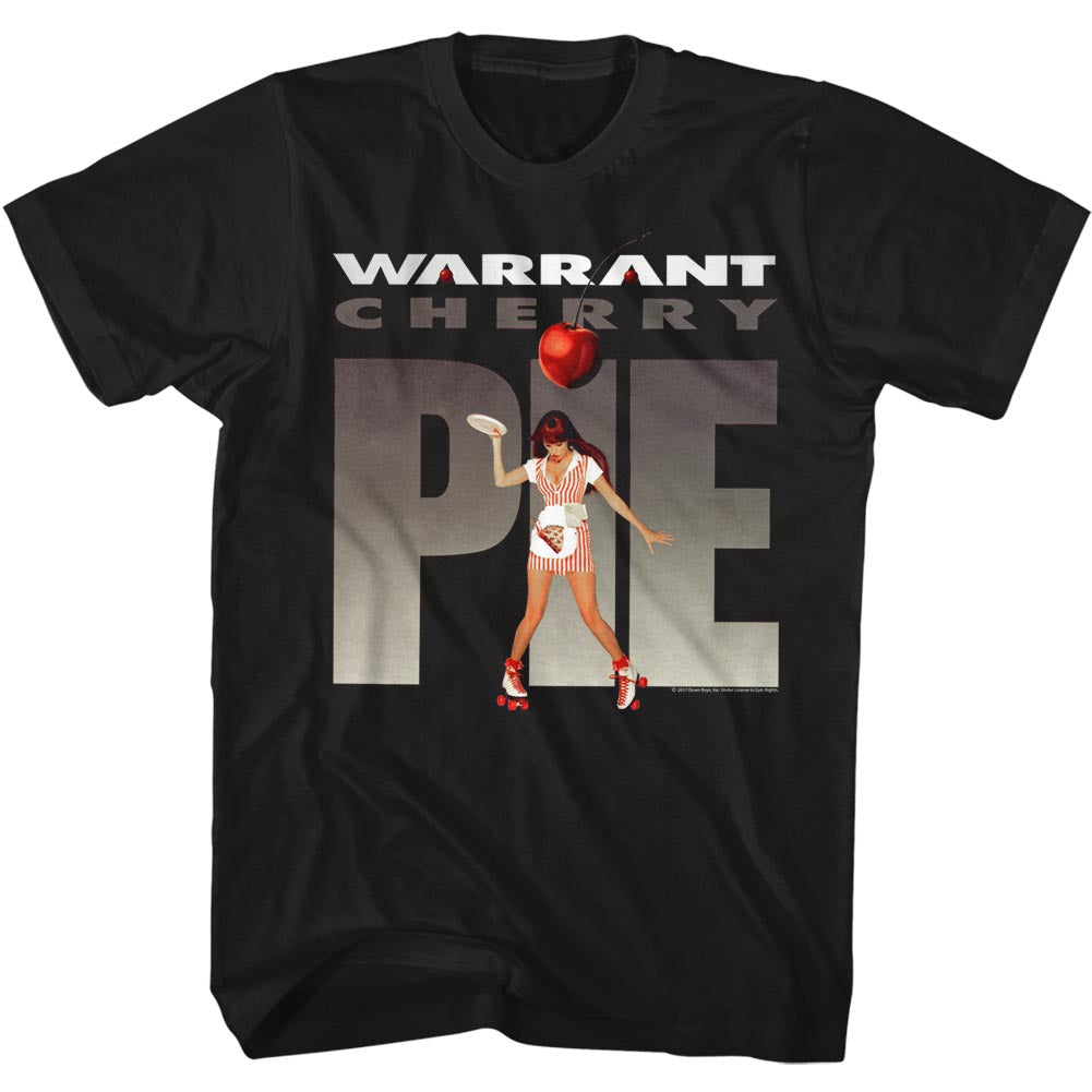 WARRANT Eye-Catching T-Shirt, Cherry Pie