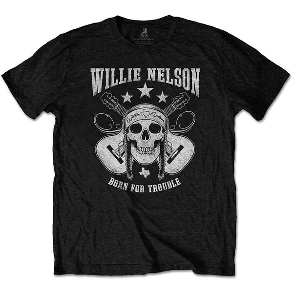WILLIE NELSON Attractive T-Shirt, Skull