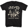 ZZ TOP Eye-Catching T-Shirt, Since 1969