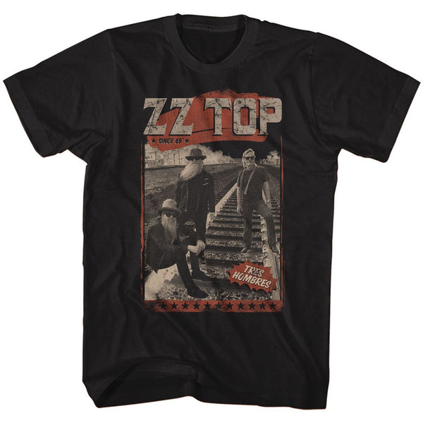 ZZ TOP Eye-Catching T-Shirt, Hombres Track