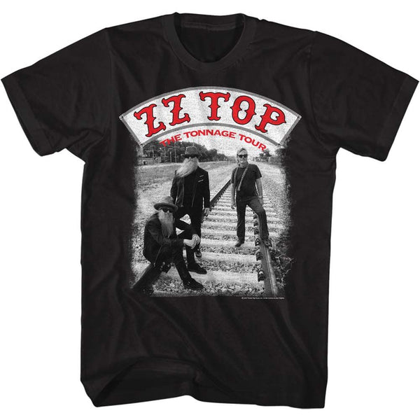 ZZ TOP Eye-Catching T-Shirt, The Tonnage Tour