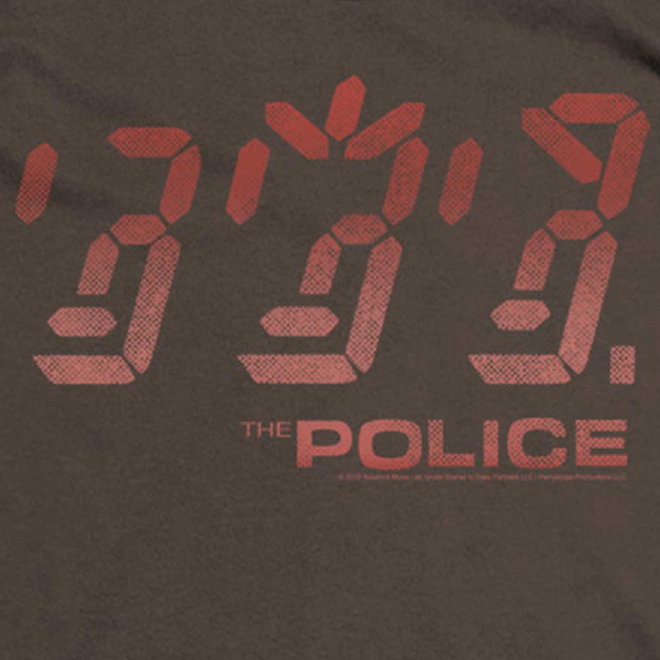 THE POLICE Impressive Long Sleeve T-Shirt, Ghost in the Machine