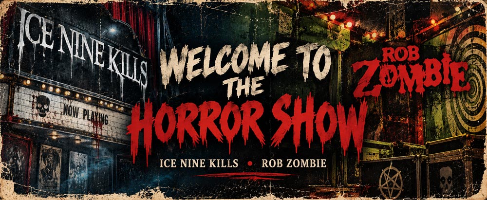 Rob Zombie & Ice Nine Kills Halloween Merch