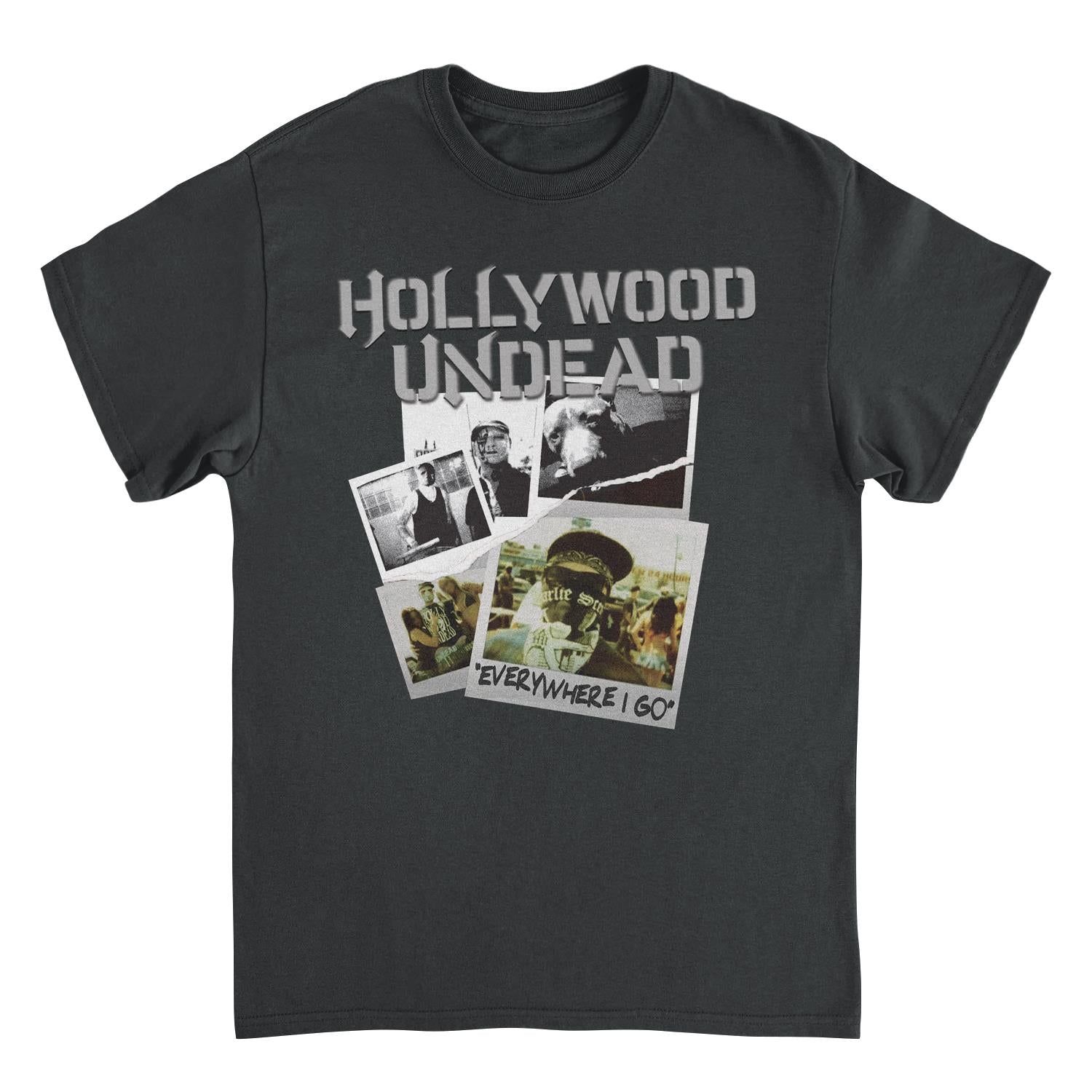 Hollywood Undead Ripped Pictures T-Shirt