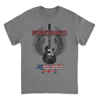 Foreigner JBH Guitar Charcoal T-Shirt