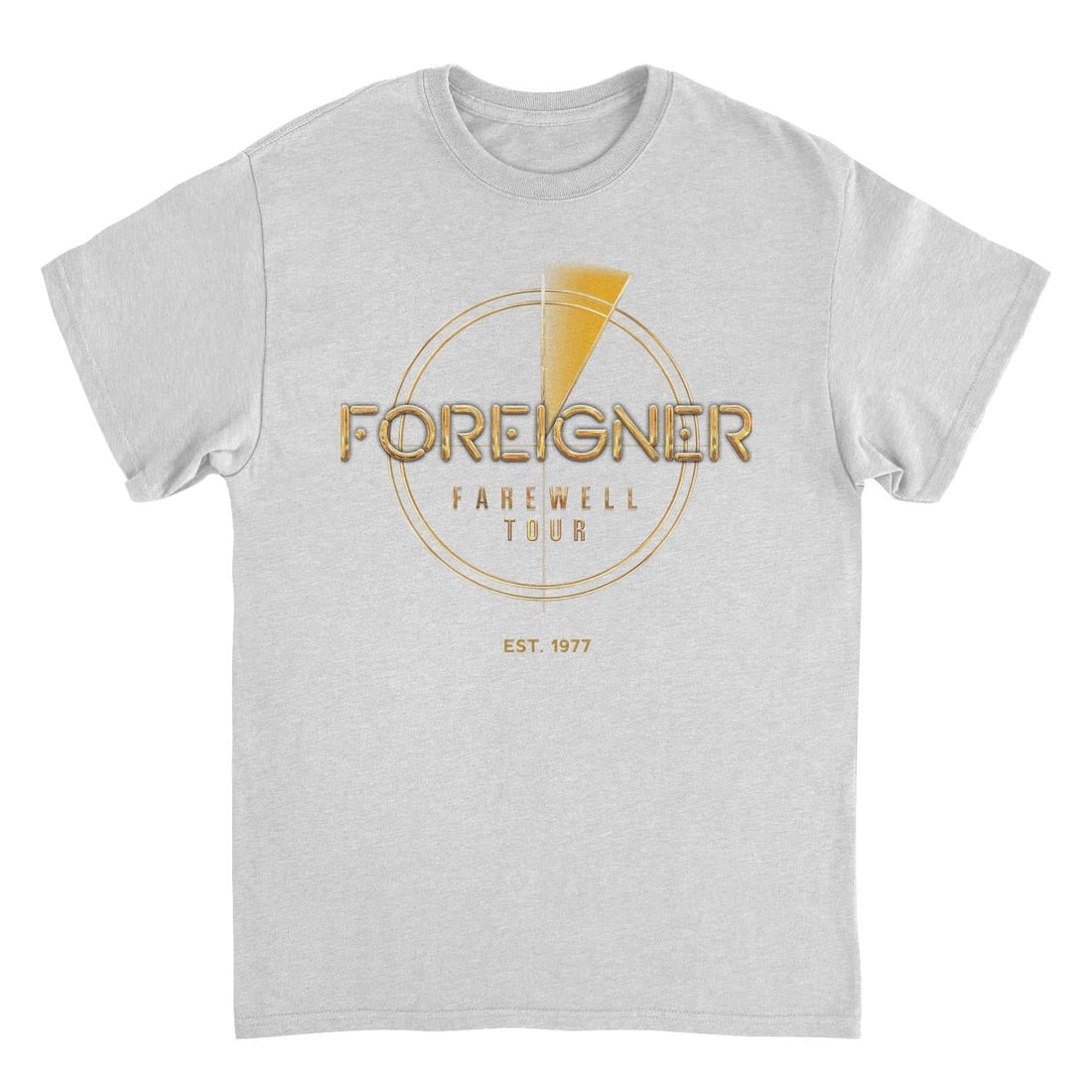 Foreigner Farewell Tour Ash Grey T-Shirt