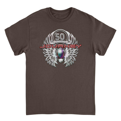 Journey Platinum Scarab 50th Anniversary Dark Chocolate T-Shirt