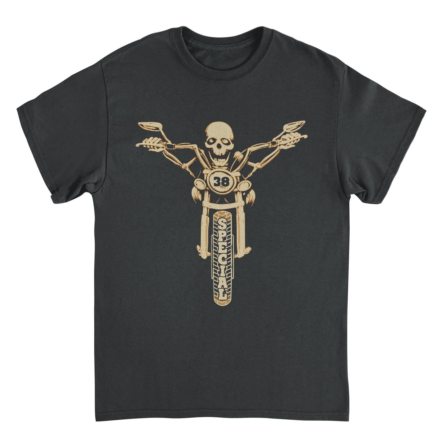 38 Special Skeleton on Bike T-Shirt