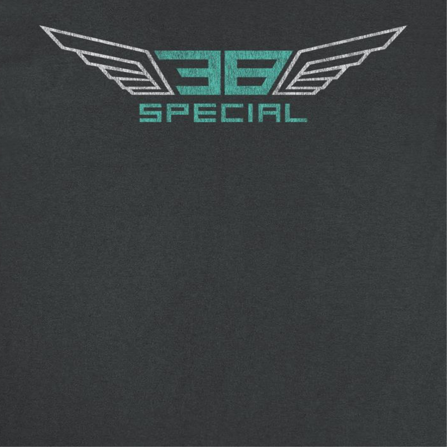 38 Special Wings White and Teal T-Shirt