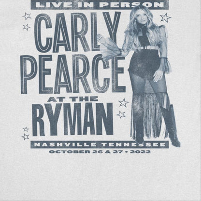 Carly Pearce Oct 2022 Ryman T-Shirt