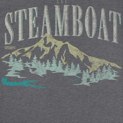 Ski Steamboat Dark Heather T-Shirt
