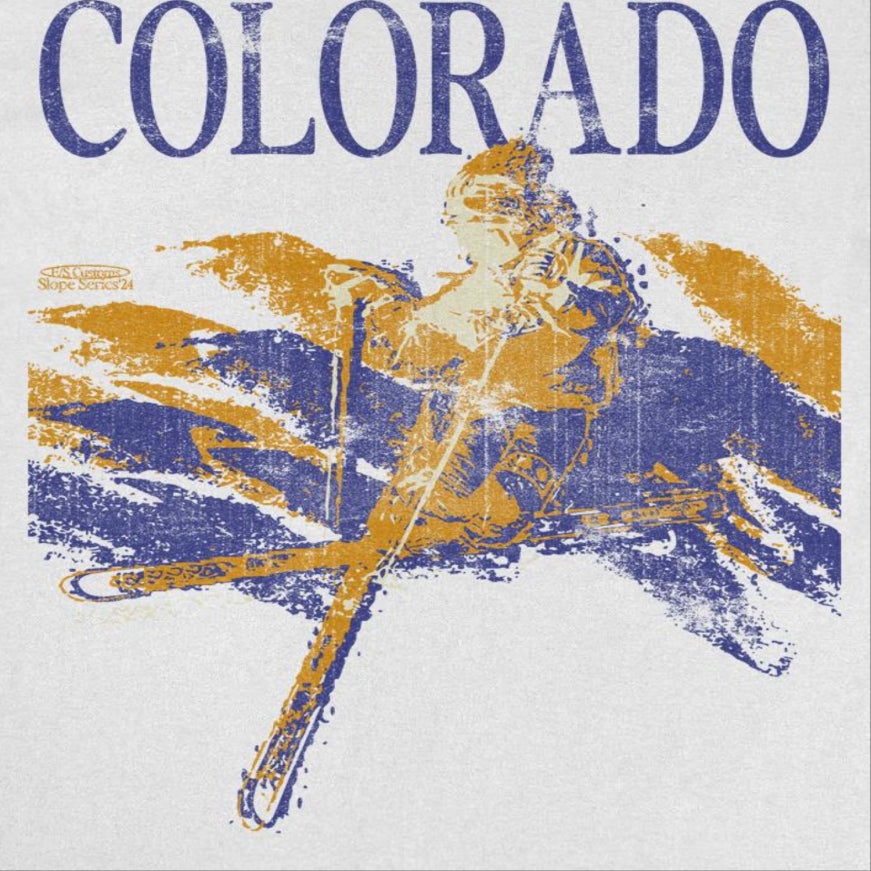 Ski Colorado Pastel T-Shirt