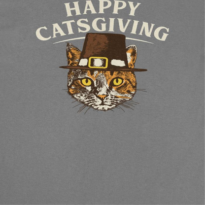 Thanksgiving T-Shirt - Happy Catsgiving