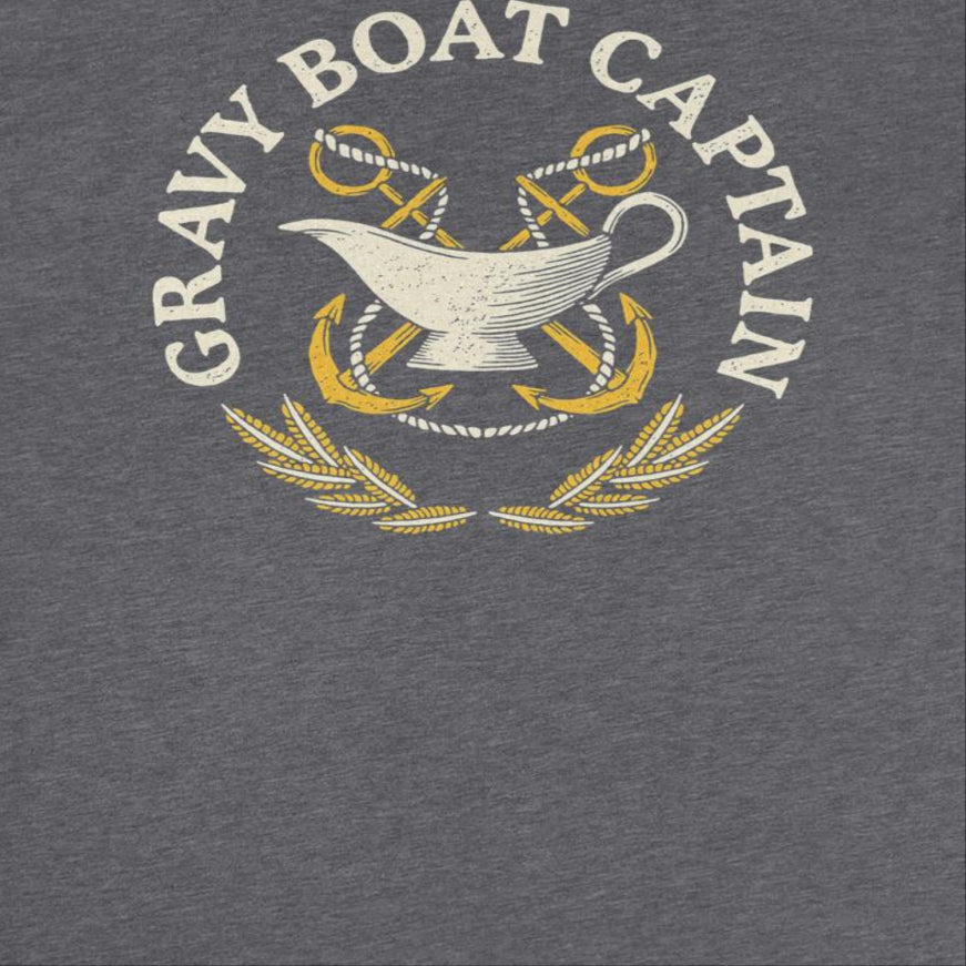 Thanksgiving T-Shirt - Gravy Boat Captain