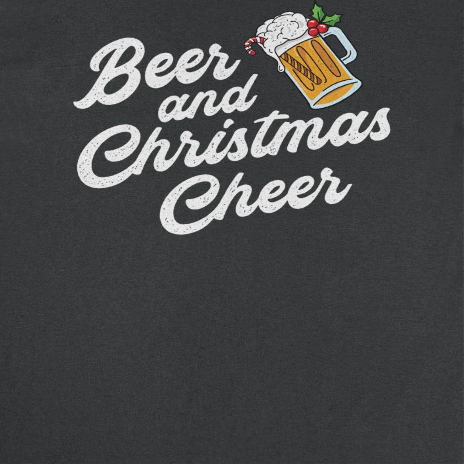 Christmas T-Shirt - Beer and Christmas Cheer