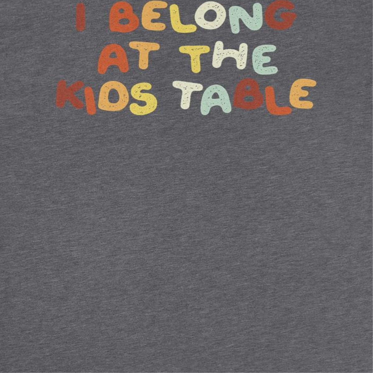 Christmas T-Shirt - I Belong at the Kid&