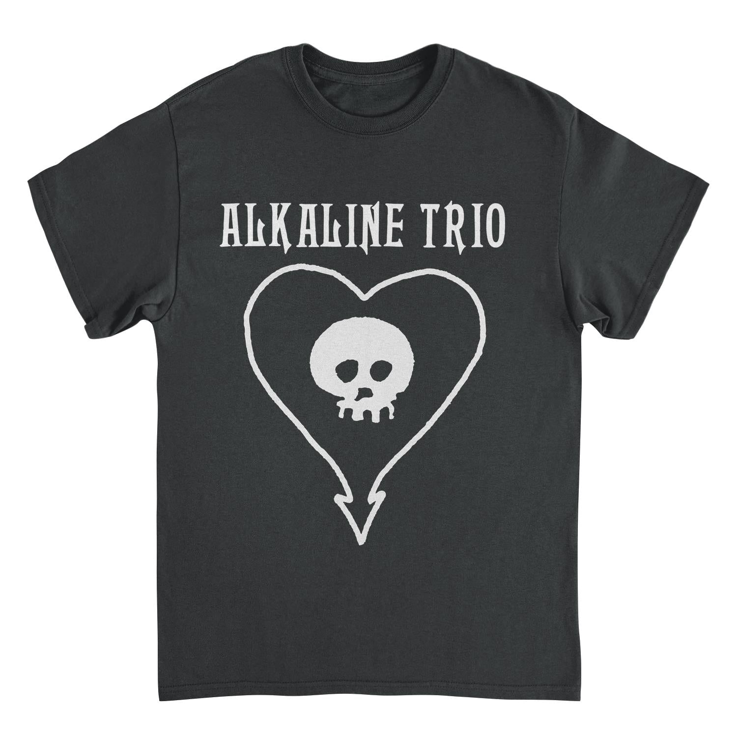 Alkaline Trio Classic Heartskull Black T-Shirt